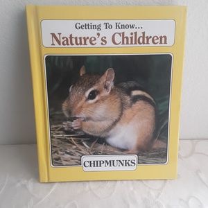 📖 Getting to Know Nature' s Children Chipmunks & Beavers Merebeth Switzer Book
